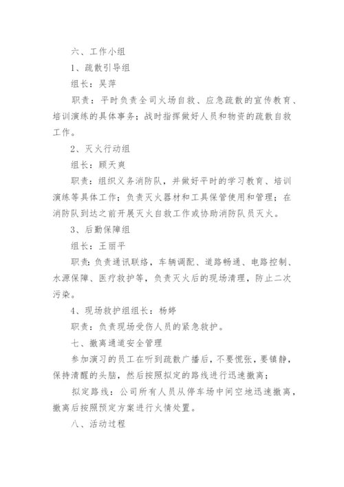 消防预案演练方案.docx