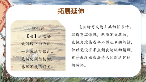第21课《古诗三首 凉州词》（教学课件）