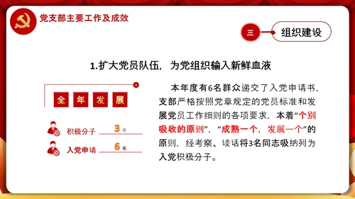 党委党支部书记述职报告工作总结党建经验PPT