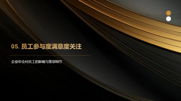 黑金奢华时尚企业年会策划PPT