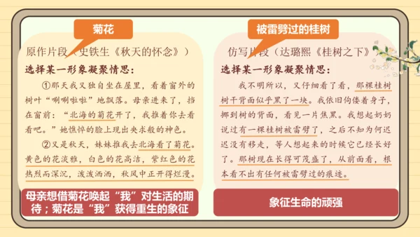 第一单元习作：学习仿写（课件）2024-2025学年度统编版语文八年级下册