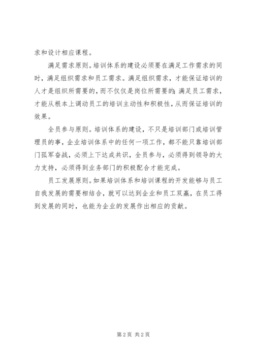 培训体系建立心得体会 (2).docx