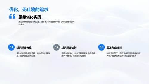 保险服务优势报告PPT模板