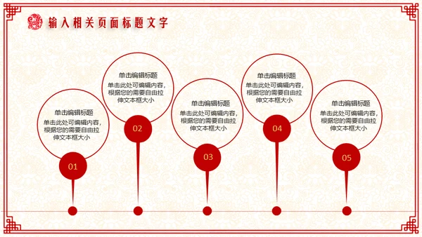 新年快乐过年喜庆通用PPT模板