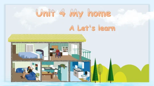 Unit 4 My home A Let's learn（课件）-2024-2025学年人教PEP版