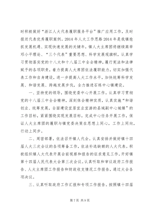 人大主席团年度工作总结及明年工作思路.docx