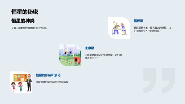 太空科普讲解PPT模板