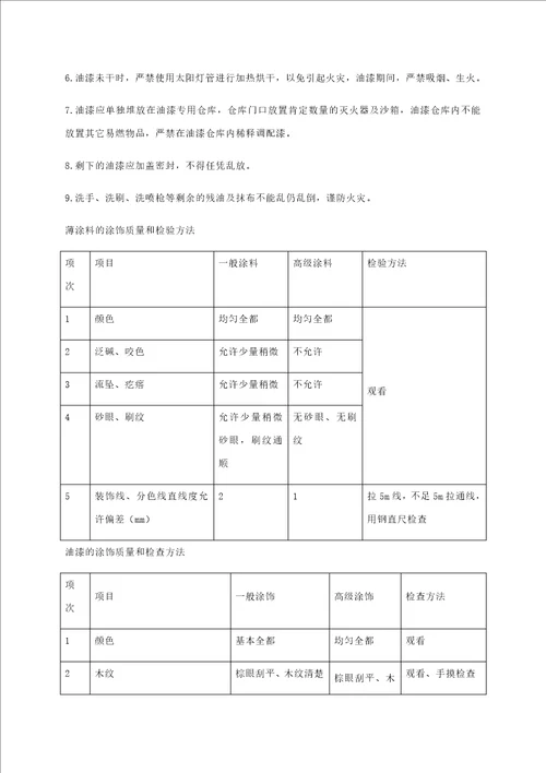 学校装饰改造工程施工组织设计概述