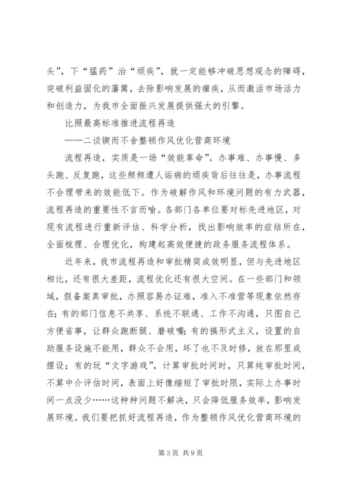 作风整顿方面皆可用.docx