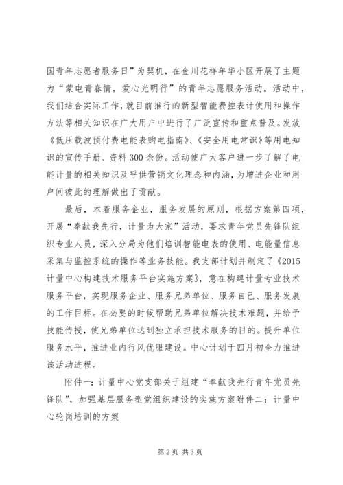 服务型党支部活动开展情况报告.docx
