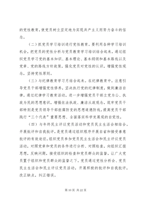 党员党性分析制度.docx
