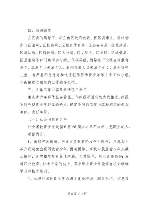 青年群体服务整体方案.docx