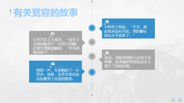 宽容的人生感恩的心通用PPT模板