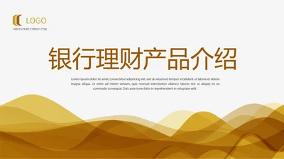 银行理财产品介绍宣传通用PPT动态模板