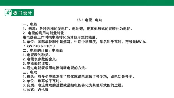 【大单元教学】18.1精品课件：电能 电功