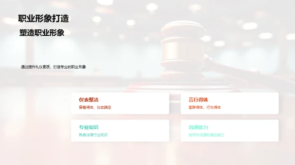 法律业商务礼仪解析