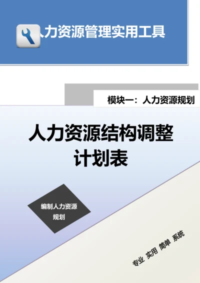 人力资源结构调整.docx