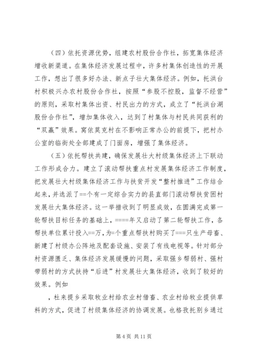 关于农村集体经济发展的现状与思考 (6).docx