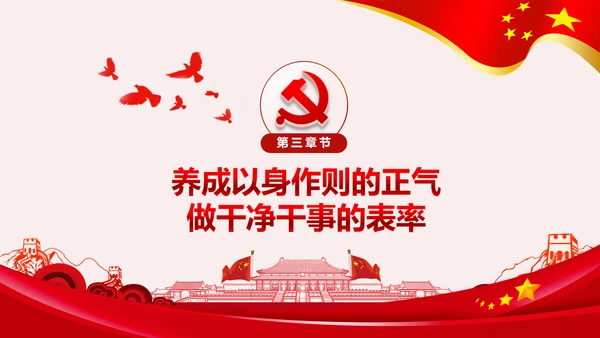 纪检监察干部做新时代忠诚干净担当的表率PPT模板