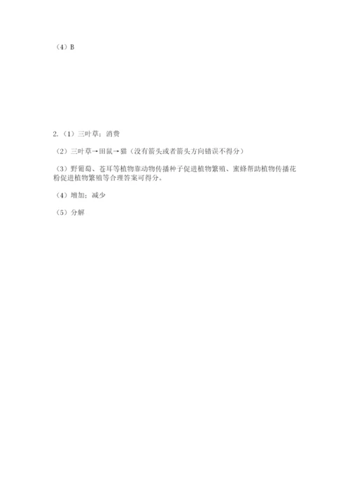 教科版科学六年级下册期末测试卷【夺冠系列】.docx