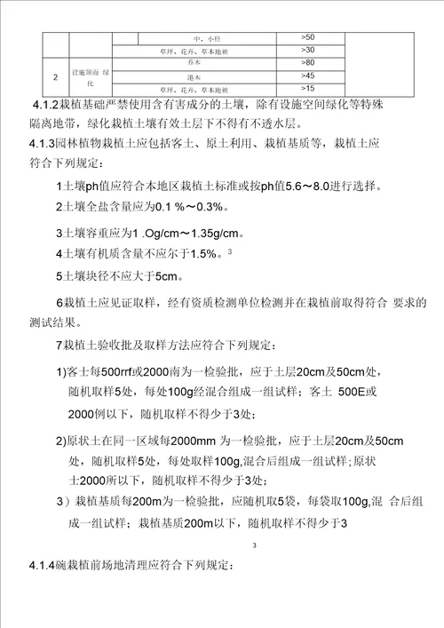 CJJ82-2012-园林绿化工程施工及验收规范