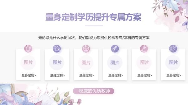 手绘水彩风班主任述职报告PPT动态模板