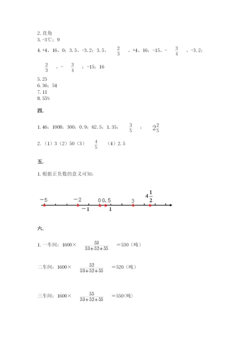 小升初数学综合模拟试卷及参考答案（b卷）.docx