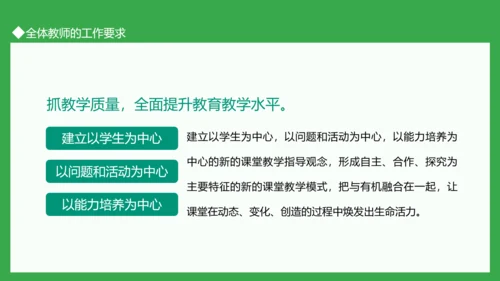 拥抱春天追梦前行教师开学工作会议PPT模板