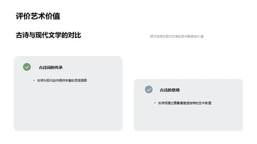 古诗词鉴赏与创作