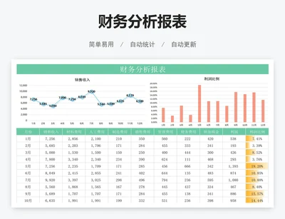 财务分析报表