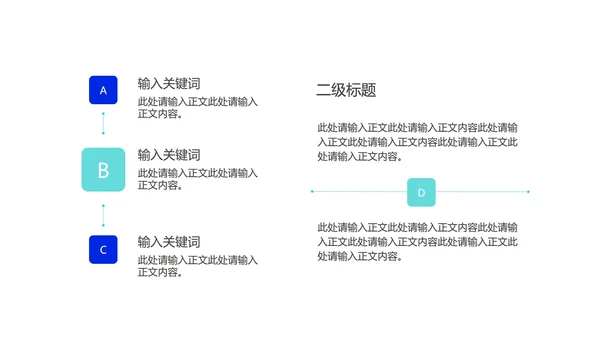 商务蓝色职场工作总结汇报PPT模板