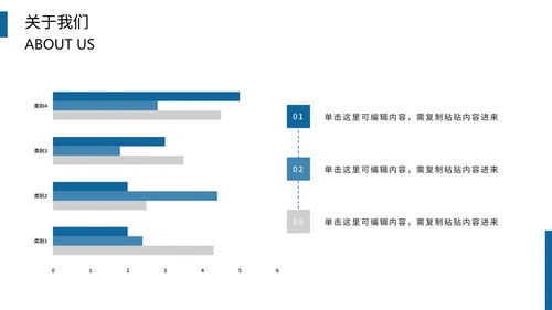 蔚蓝实景商务企业宣传PPT模板