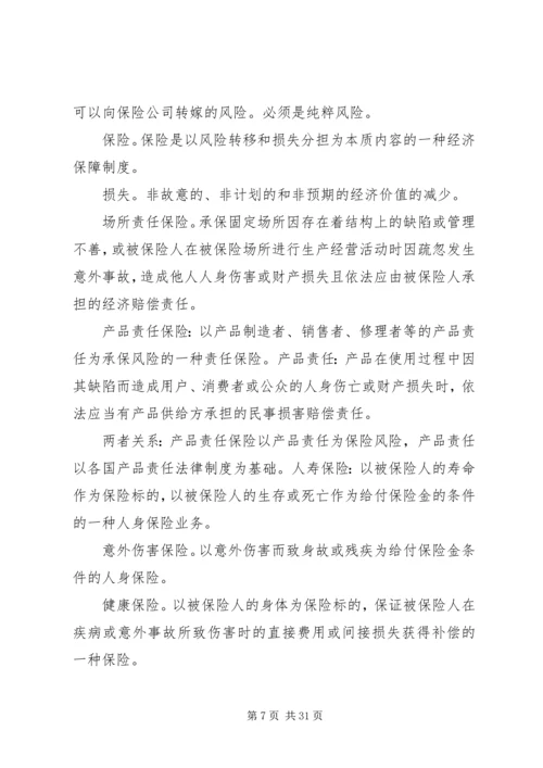 保险学大型商场保险措施.docx