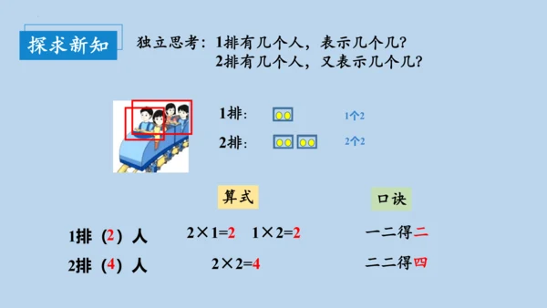 4.2.2     2、3、4的乘法口诀（课件）人教版二年级上册数学(共20张PPT)