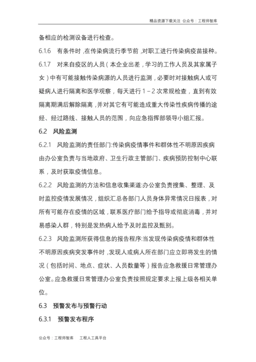 公司新型冠状病毒应急预案.docx