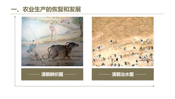 清朝前期社会经济的发展-历史课ppt课件