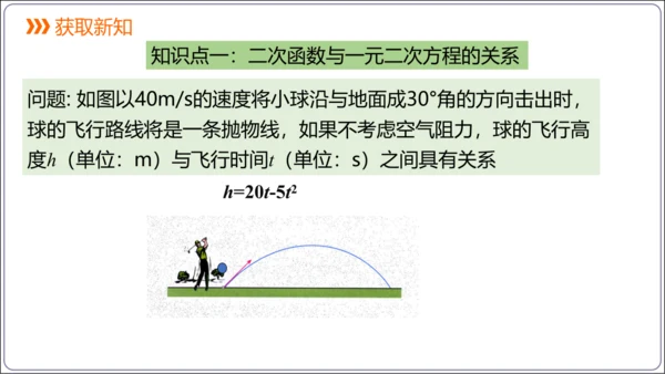 22.2 二次函数与一元二次方程 课件(共30张PPT)【人教九上数学精简课堂课件】