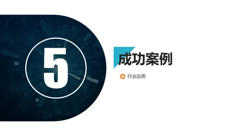 物联网智慧行业解决方案PPT模板