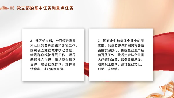 党务知识学习党支部的设置党课PPT