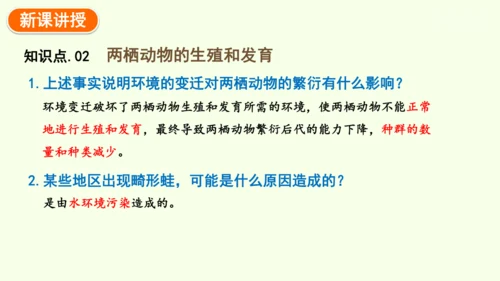 7.1.3两栖动物的生殖和发育-八年级生物人教版下学期同步精品课件(共31张PPT)