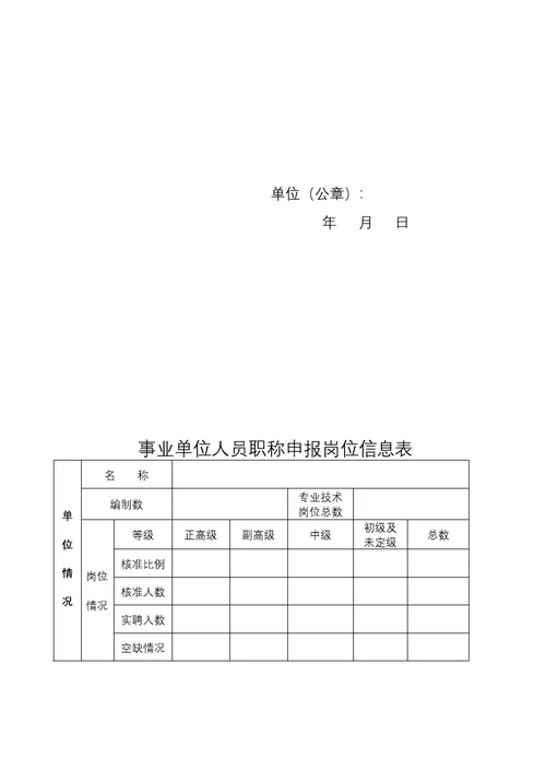 个人申报专业技术资格诚信承诺书