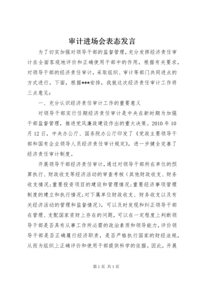 审计进场会表态发言.docx