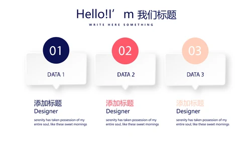 造型设计美容美发动态PPT