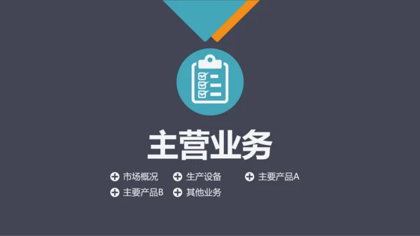 网页式公司介绍产品展示PPT模板