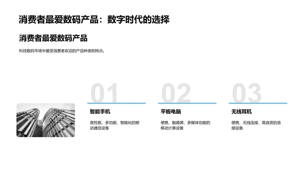 双十二数码分析PPT模板