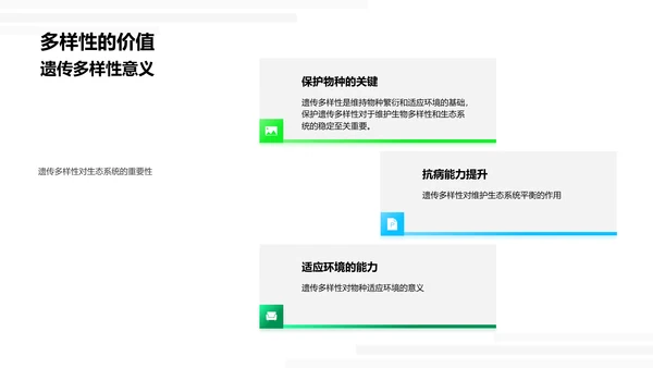 遗传学基础教程PPT模板