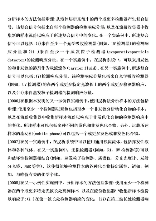 用于分析样本和收集样本流份的方法和装置制造方法4