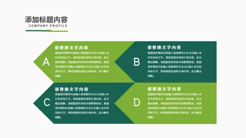 夏天的绿叶二十四节气夏至通用PPT模板