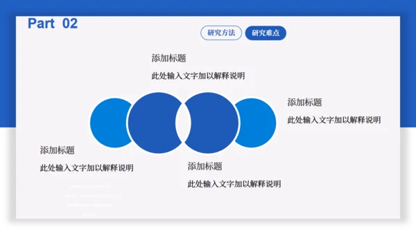 蓝色简约论文答辩通用PPT课件模板