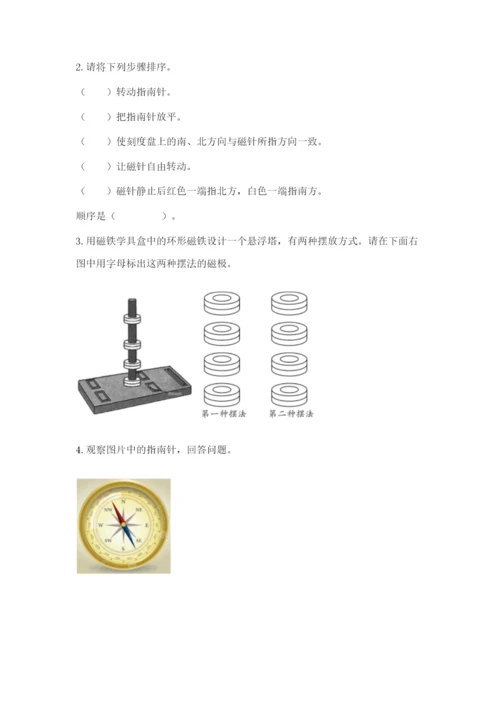 教科版二年级下册科学知识点期末测试卷（精练）.docx